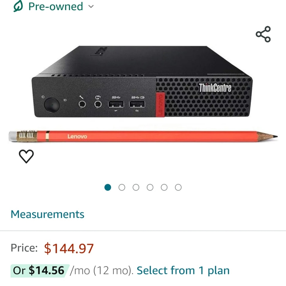 Lenovo Desktop Computers
